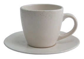 Чашка чайная с блюдцем Astera Marble Cream 300мл (A0431-ZM05TSB)