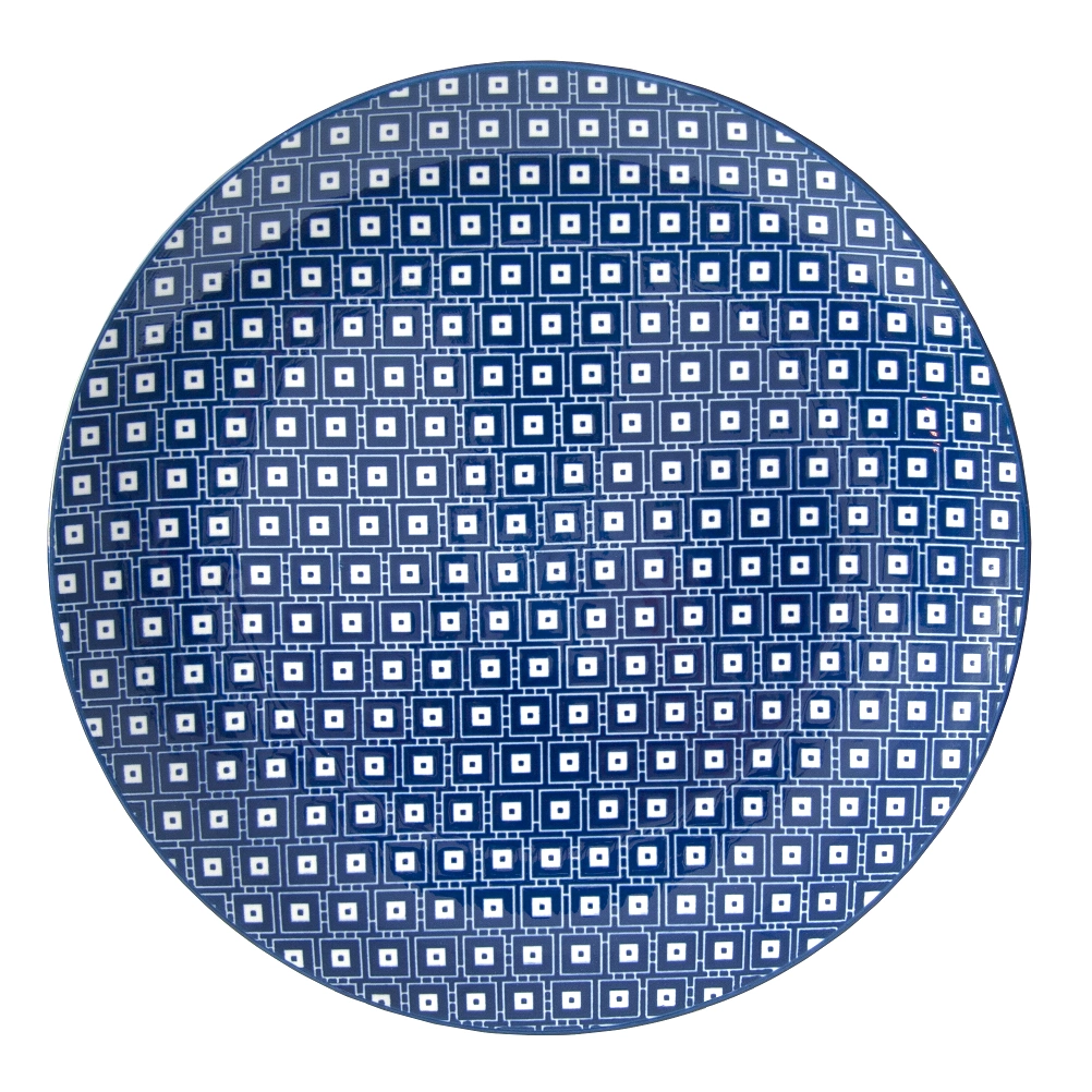 Тарелка обедняя круглая Astera Stella Cobalt 27см (406828)