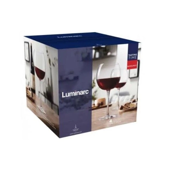 Набір келихів для вина Luminarc Tasting Time 650 мл - 4 шт. (407372)