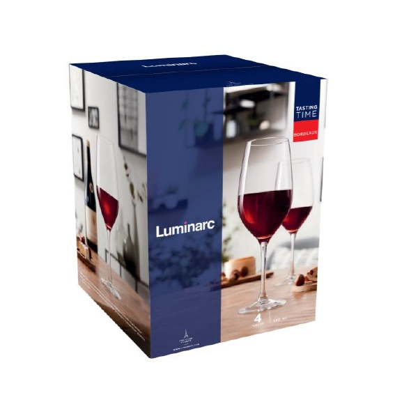 Набір келихів для вина Luminarc Tasting Time 580мл - 4 шт (407478)
