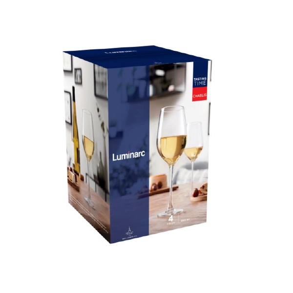 Набір келихів для вина Luminarc Tasting Time 350мл - 4 шт (407426)