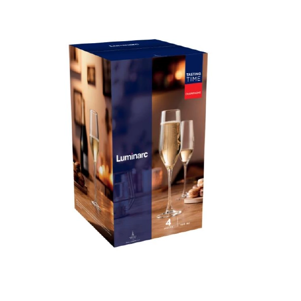 Набор бокалов для шампанского Luminarc Tasting Time 160мл - 4 шт (P6818)