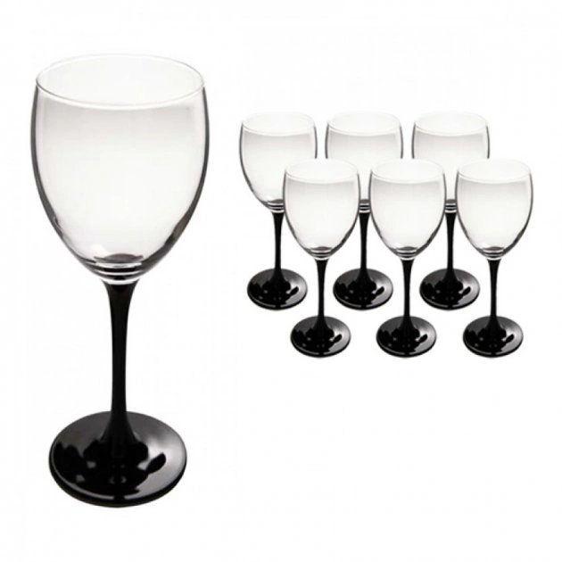 Набор бокалов для вина Luminarc Domino 250 мл 6 шт. (H8169)