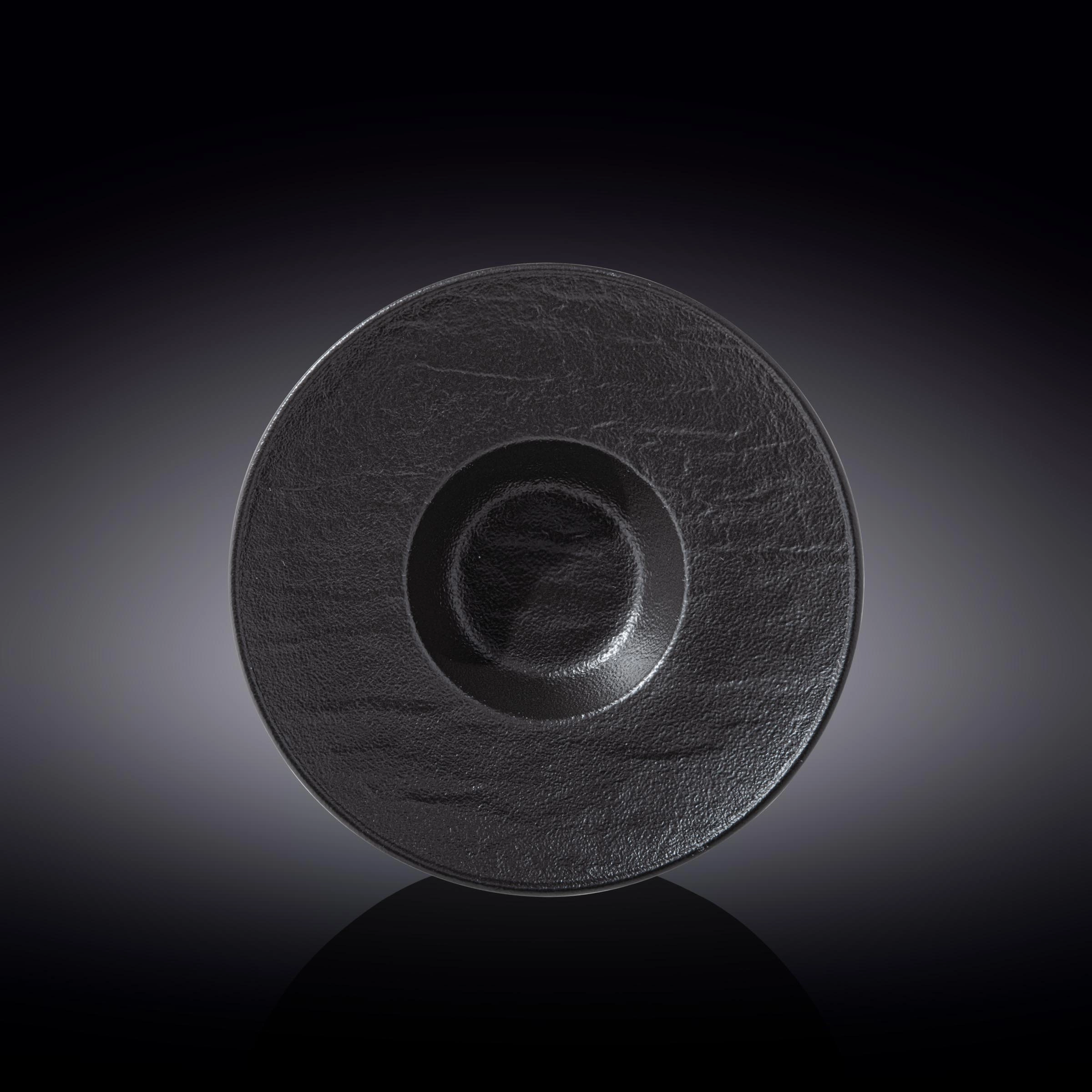 Тарелка глубокая Wilmax Slatestone Black 24см, 200мл (WL-661115 / A)