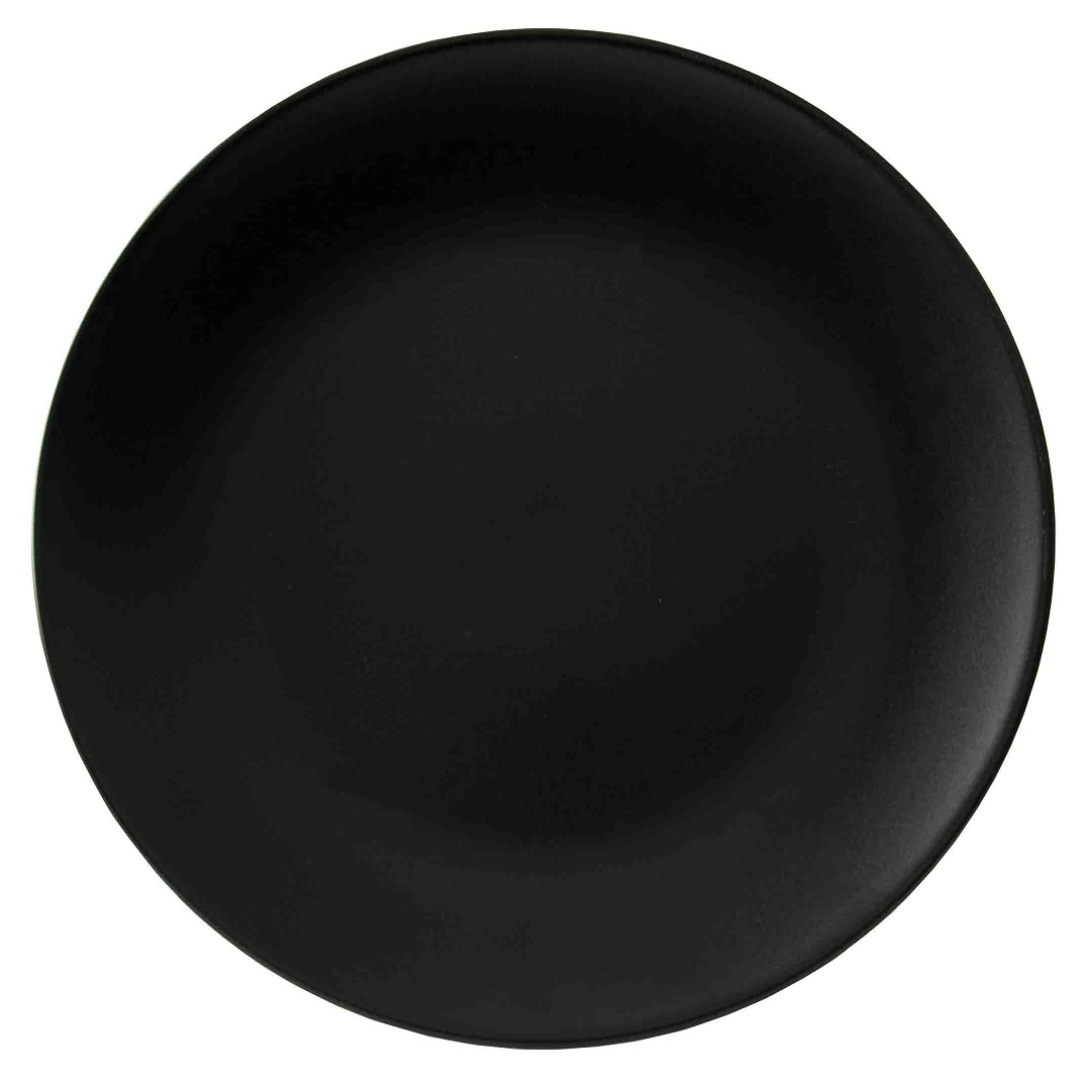 Тарелка обеденная круглая Milika Loft Black 27см (M0480-B-P105)