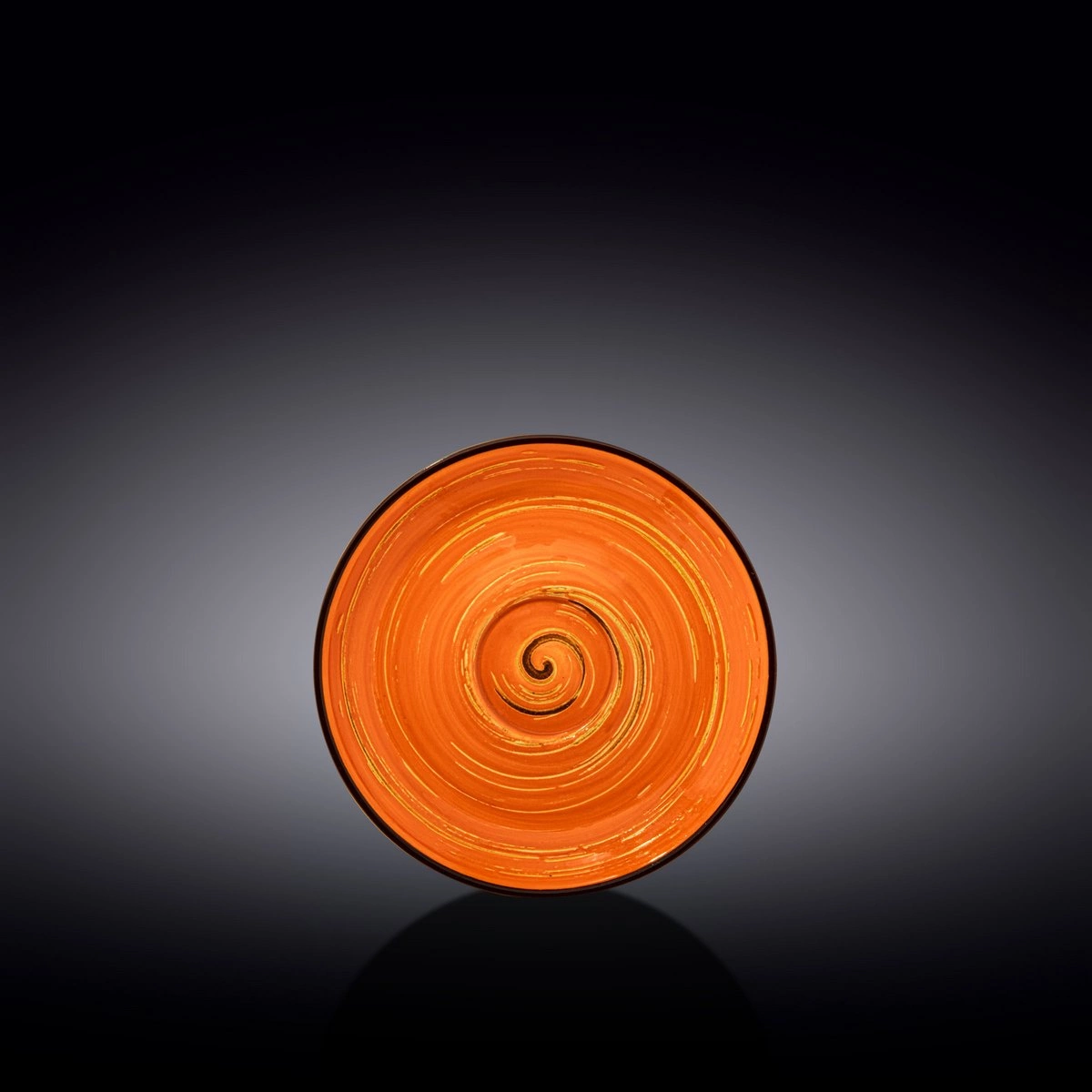 Блюдце Wilmax Spiral Orange 14см (WL-669335 / B)