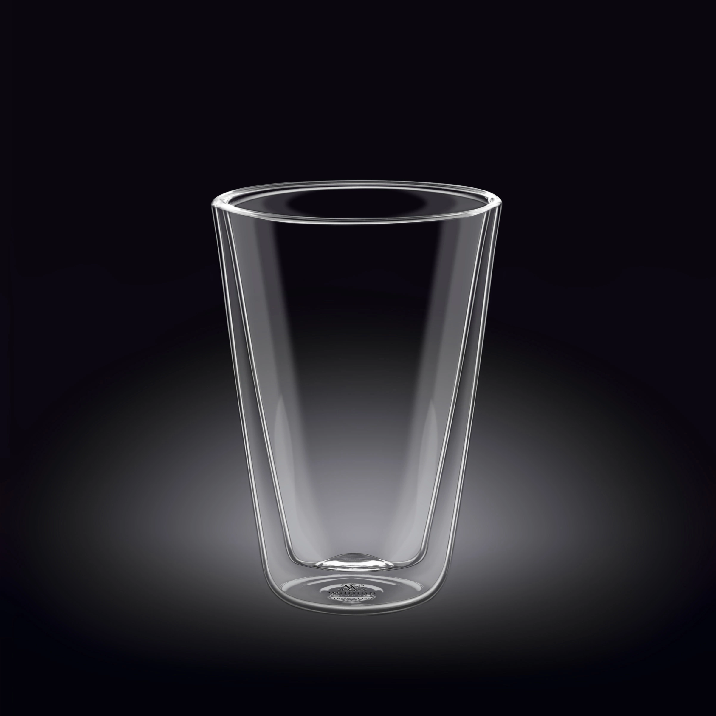 Склянка конусна з подвійним дном Wilmax Thermo 300мл (WL-888705 / A)