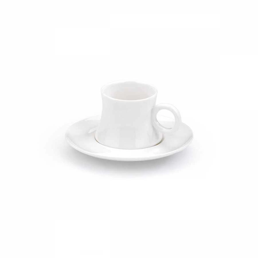 Турецький кавовий набір Korkmaz Freedom White 6пр (A8645)