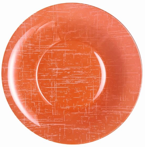 Тарілка глибока кругла Luminarc Poppy Mandarine 21,5см (V0108)