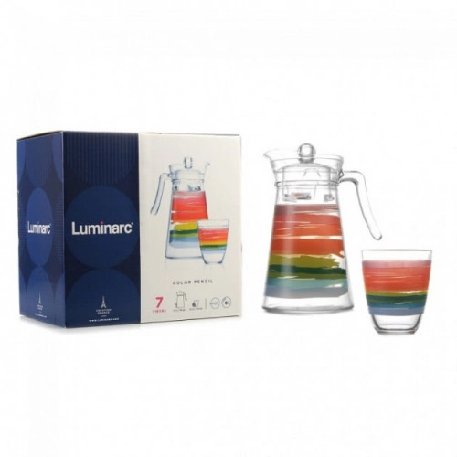 Набір для води (глеч.1,3л,склян.310мл-6шт)-7предметі Luminarc NeoColor