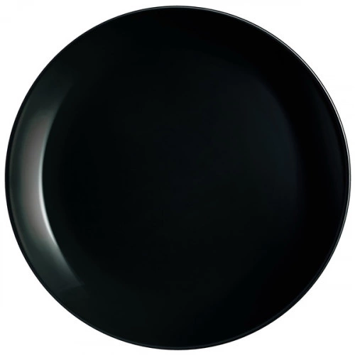 Тарілка підставна Luminarc Diwali Black кругла 27,3 см (P0786)