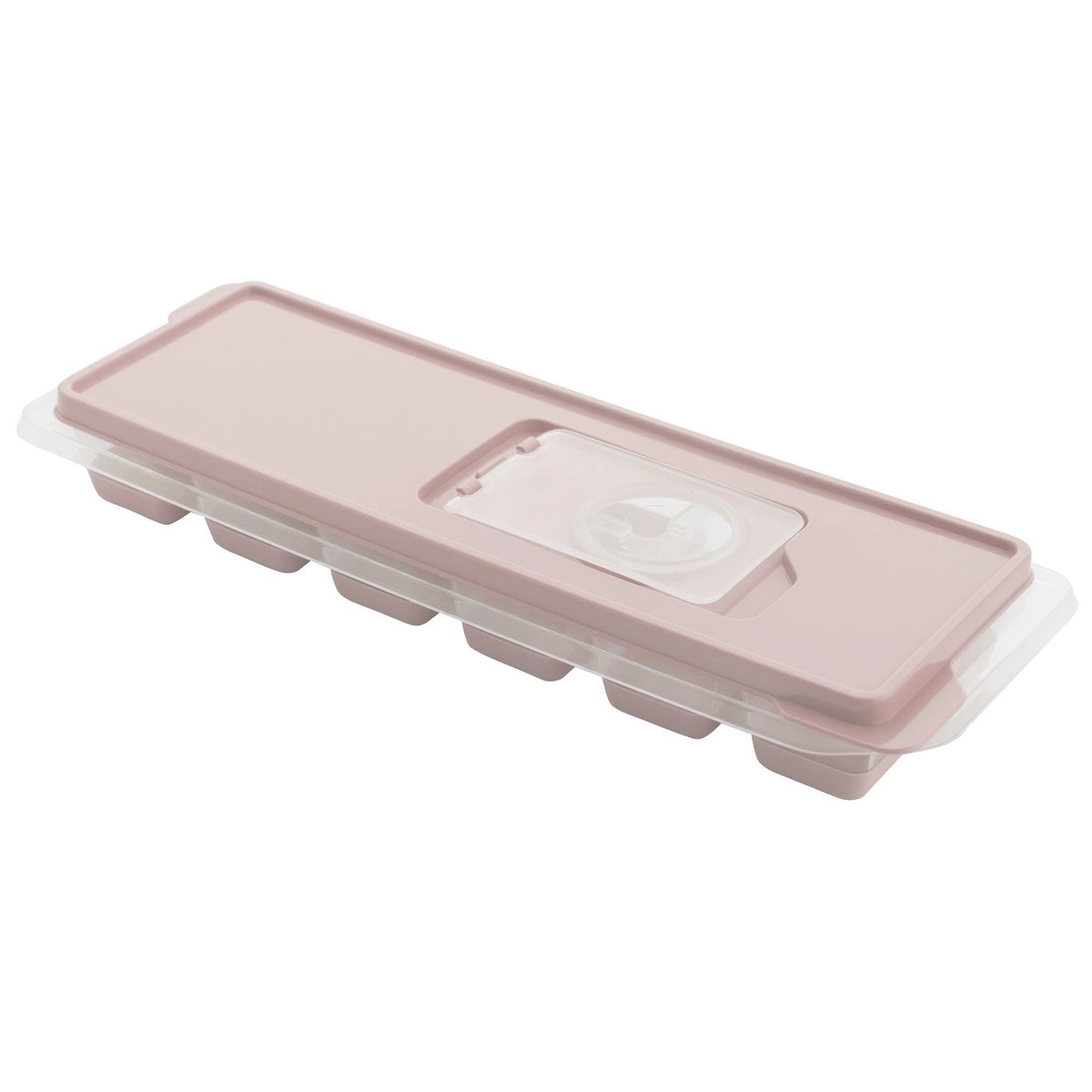 Форма для льоду пластик та силікон 26х9х3,5см Florina Cool and Soft Pink (4F4018)