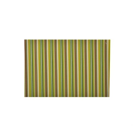 Декоративна серветка на стіл зелені смужки Florina 45х30см (4M4884)