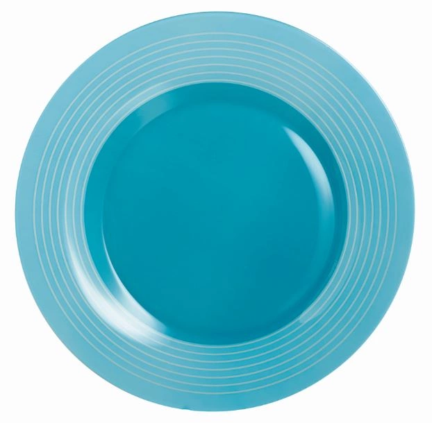 Тарілка обідня кругла Luminarc Factory Blue 25см (P3622)