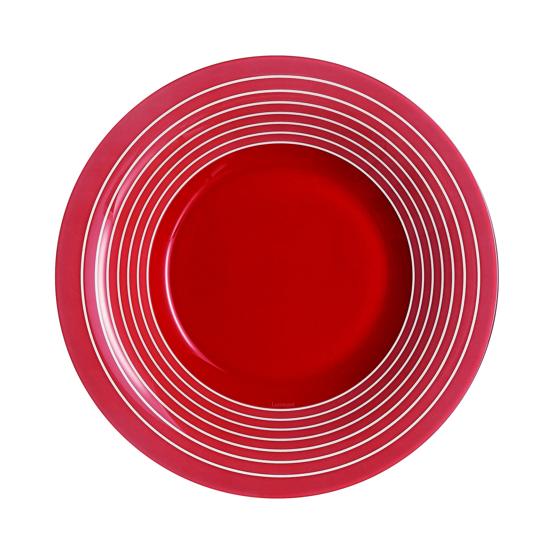 Тарілка глибока кругла Luminarc Factory Red 21,5см (P3264)