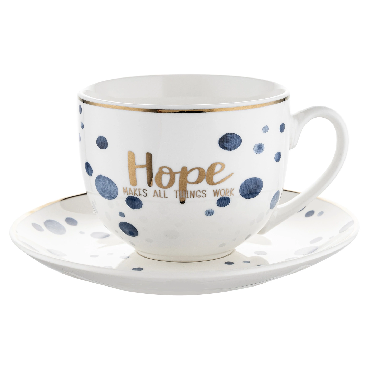 Чашка з блюдцем Florina Mare Hope 240мл (2K9180)