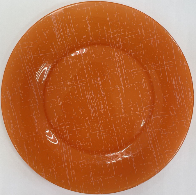 Тарілка обідня кругла Luminarc Poppy Orange 25см (V5421)