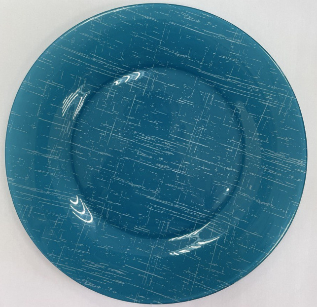 Тарілка десертна кругла Luminarc Poppy Turquoise 19,6см (V5425)