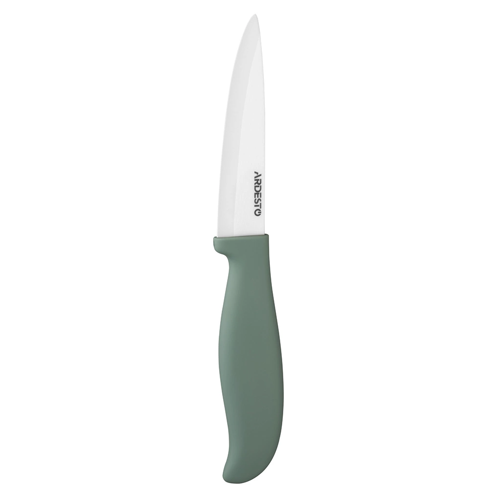 Нож керамический универсальный Ardesto Fresh, 9.7см, керамика, пластик, зеленый (AR2120CZ)