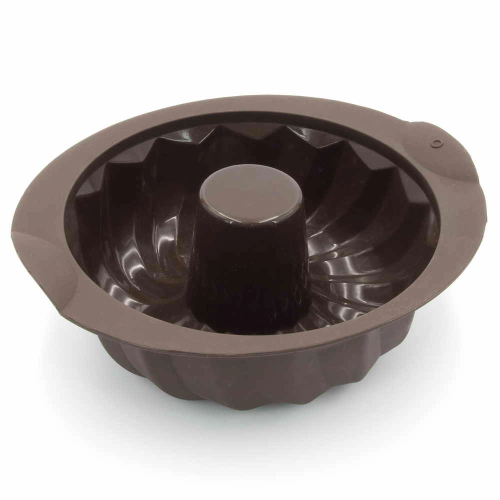 Форма для випічки кексу Lessner Chef Choco кругла силікон 23х8см (10242)