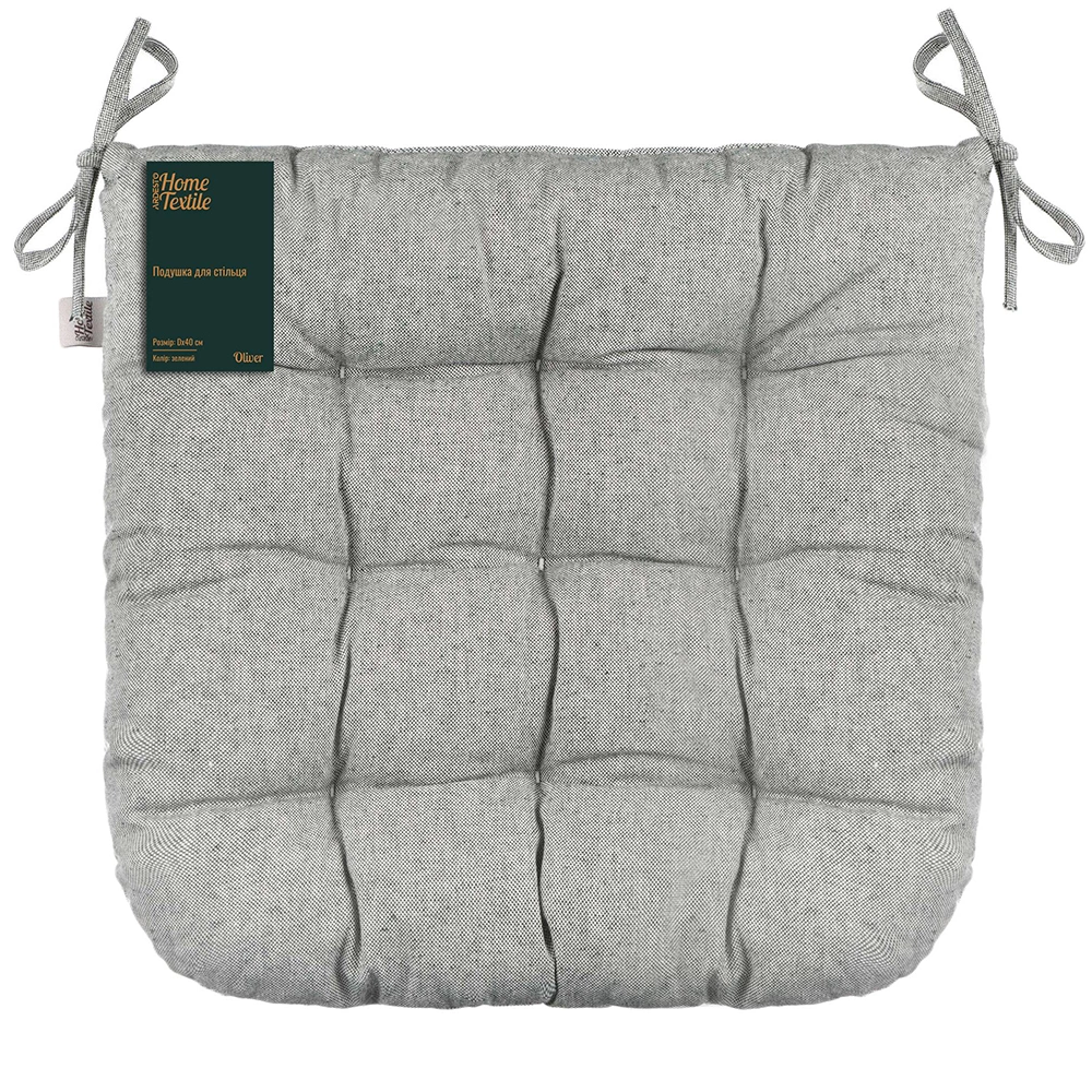 Подушка для стільця ARDESTO Oliver, зелений, 40х40см (ART02OG)