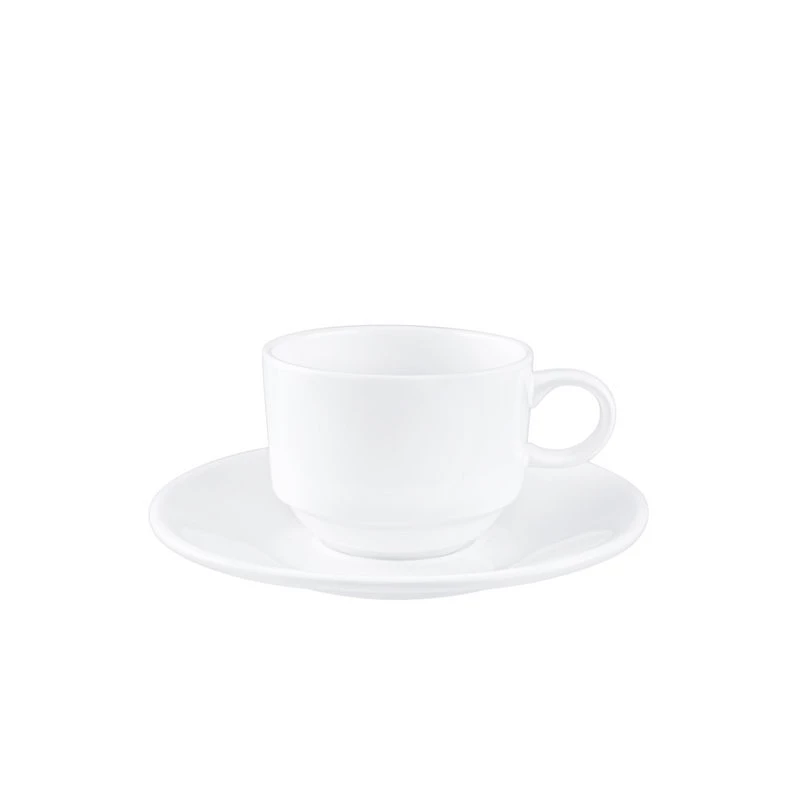 Чашка кавова з блюдцем Wilmax 140 мл (WL-993039)