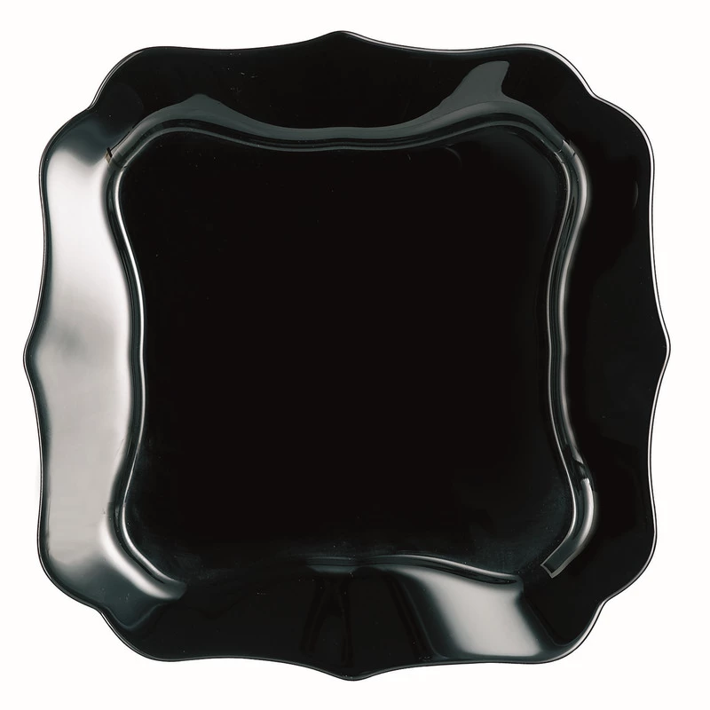 Тарілка обідня Luminarc Authentic Black квадратна 26 см (J1335)