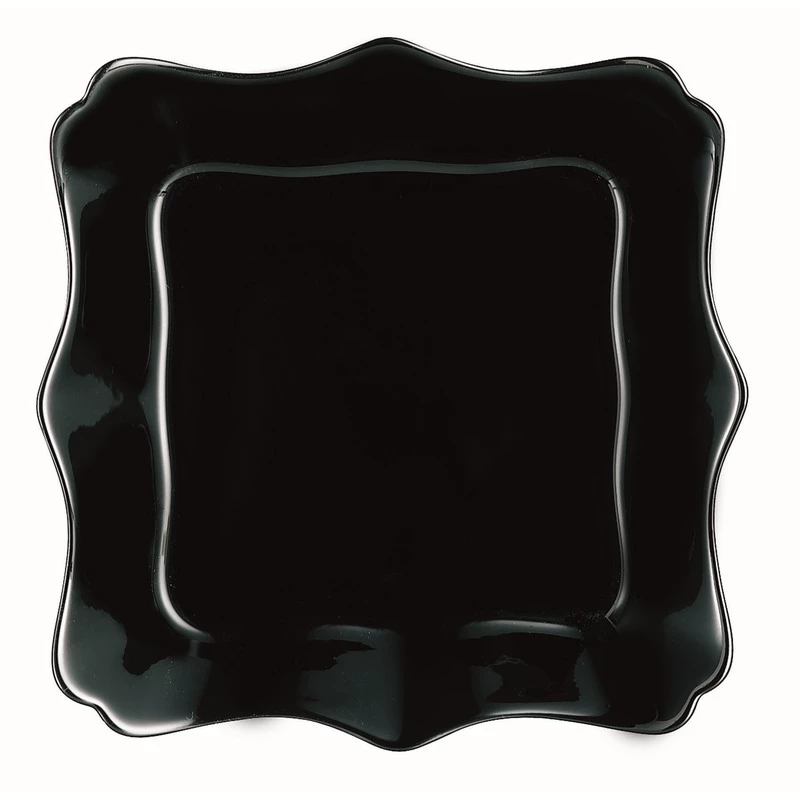 Тарілка глибока Luminarc Authentic Black квадратна 22 см (J1407)