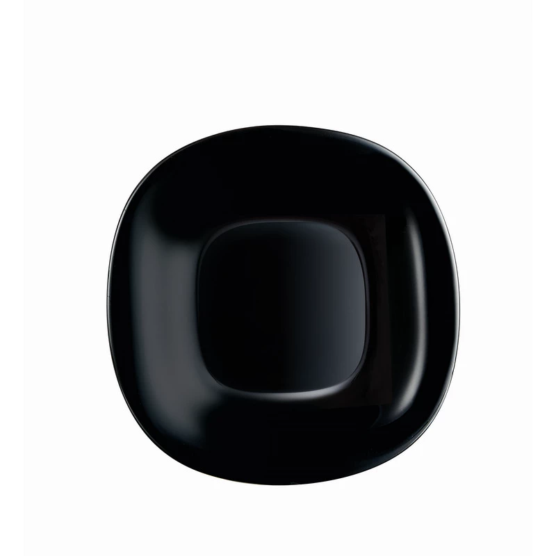 Тарілка десертна Luminarc Carine Black квадратна 19 см (L9816)