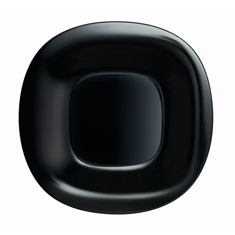 Тарілка обідня Luminarc Carine Black квадратна 26 см (L9817)