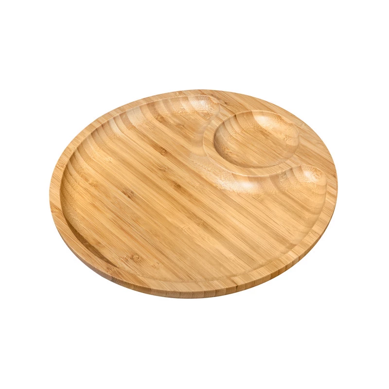 Блюдо кругле дві секції Wilmax Bamboo 30,5 см (WL-771044)
