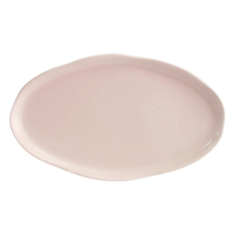 Блюдо овальне Astera Marble Pink 38х22 см (A0410-ZM12OV)