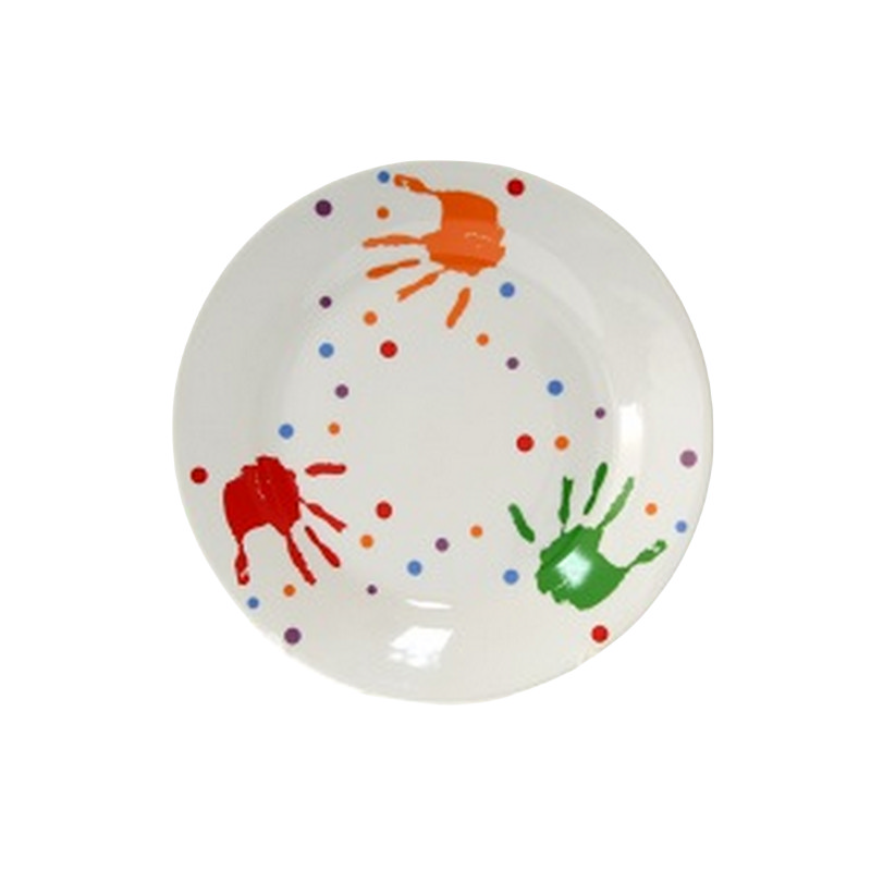 Тарілка десертна кругла Milika Baby Handprint 17,5 см (M0670-TH5938)