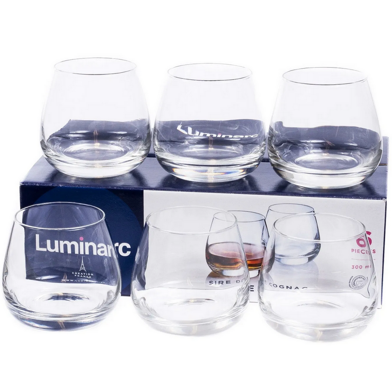 Набір склянок низьких Luminarc Sire de Cognac 300 мл 6 шт. (P6486)