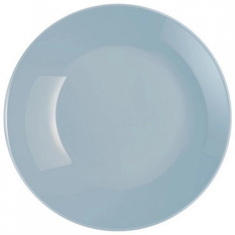 Тарілка обідня кругла Luminarc Zelie Light Blue 25 см (Q3441)