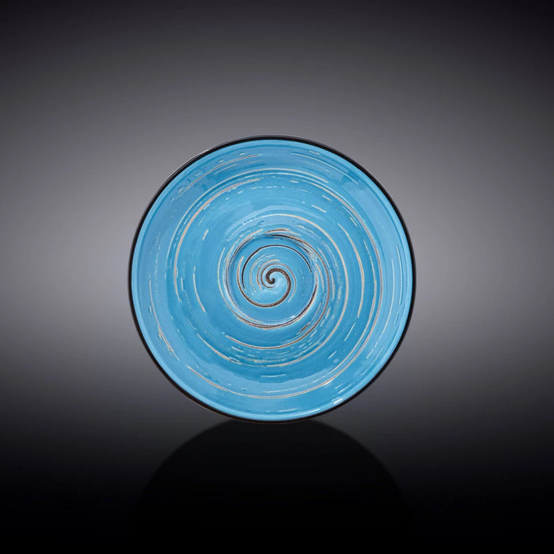 Блюдце Wilmax Spiral Blue 12 см (WL-669634/B)
