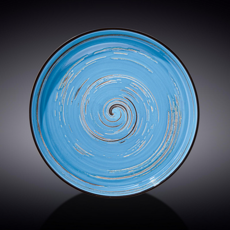 Тарілка Wilmax Spiral Blue 23 см (WL-669619/A)