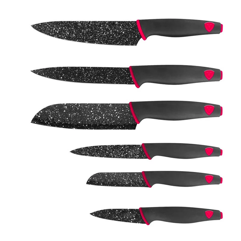 Набір ножів з корозійностійкої сталі Vincent Fiesta з покриттям non-stick 6 пр. (VC-6200)