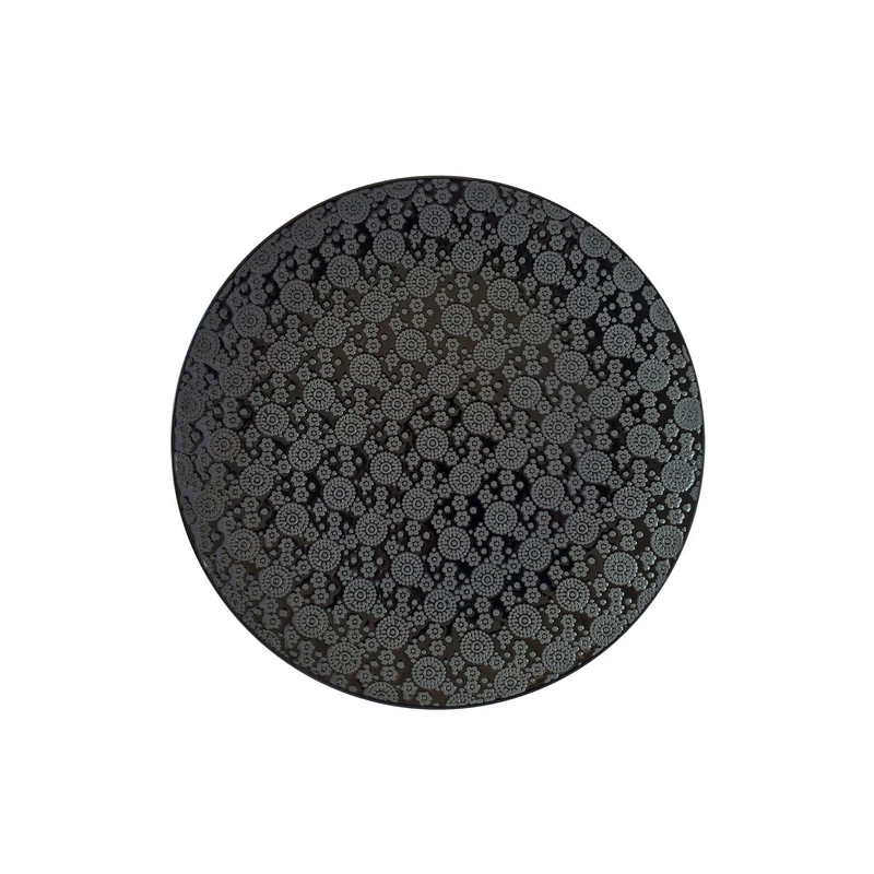 Тарілка обідня кругла Astera Japan Black 27 см (A0680-JB002)