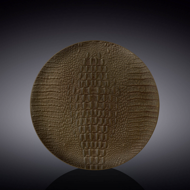 Тарілка кругла Wilmax Scroco Bronze 20,5 см (WL-662204/A)