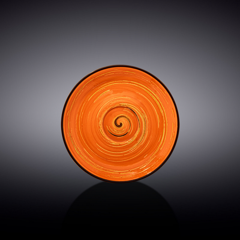 Блюдце Wilmax Spiral Orange 11 см (WL-669333/B)