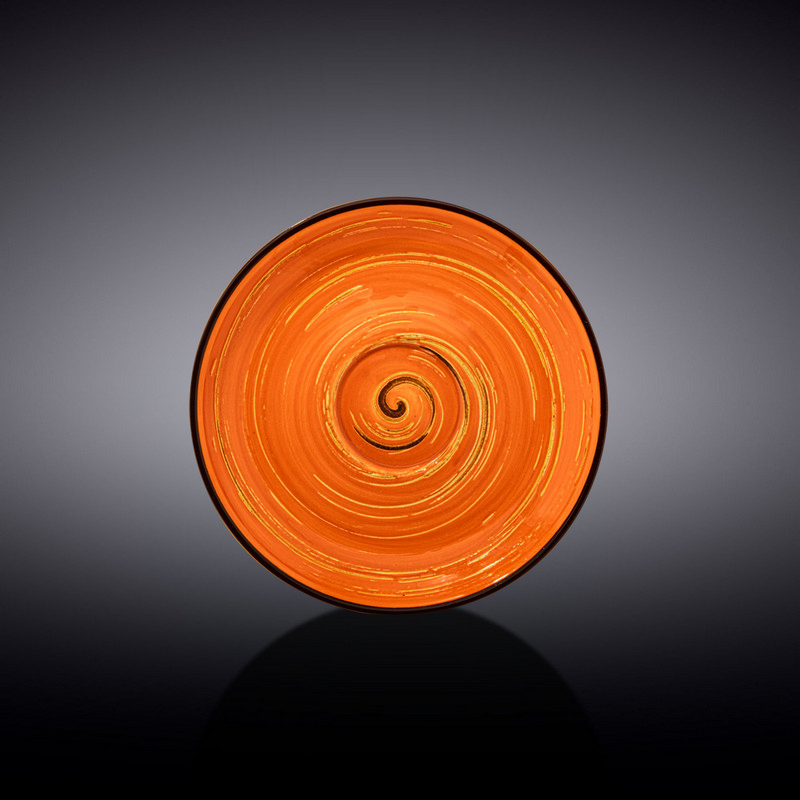 Блюдце Wilmax Spiral Orange 12 см (WL-669334/B)