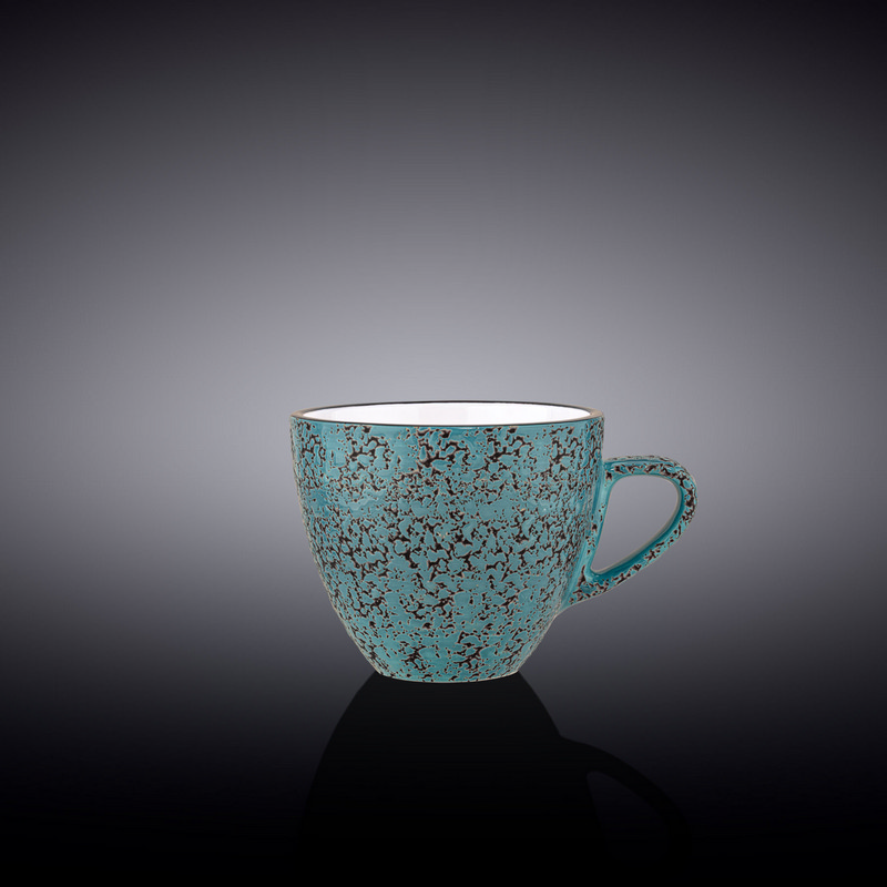 Чашка кавова Wilmax Splash Blue 110 мл (WL-667634/A)