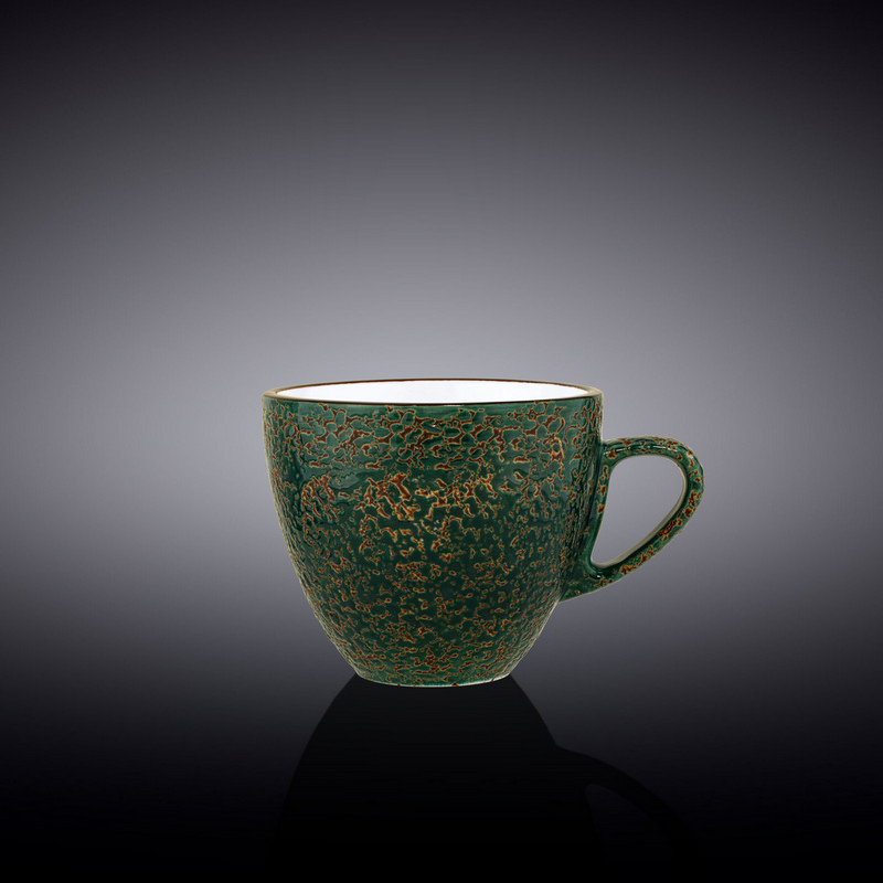 Чашка для капучино Wilmax Splash Green 190 мл (WL-667535/A)