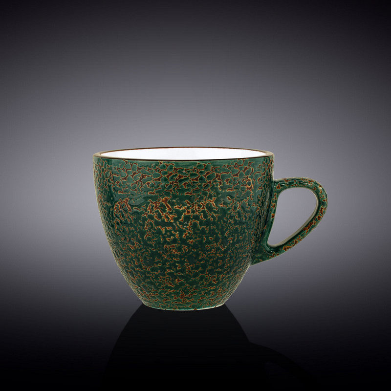 Чашка чайна Wilmax Splash Green 300 мл (WL-667536/A)