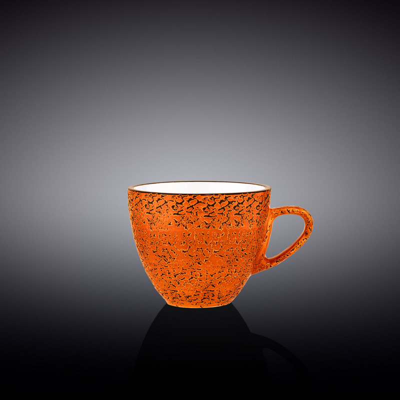 Чашка кавова Wilmax Splash Orange 110 мл (WL-667334/A)