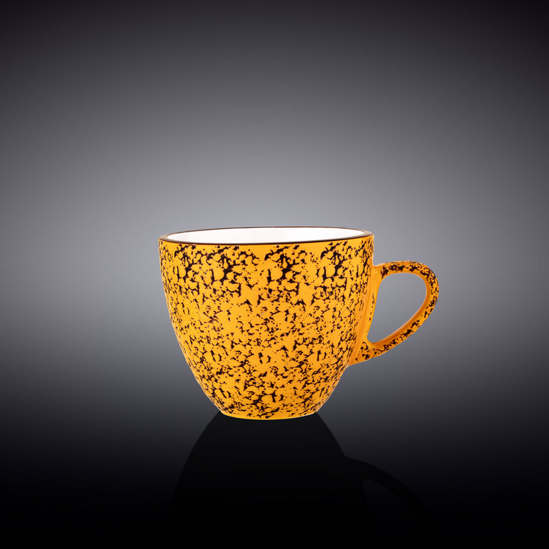 Чашка для капучино Wilmax Splash Yellow 190 мл (WL-667435/A)