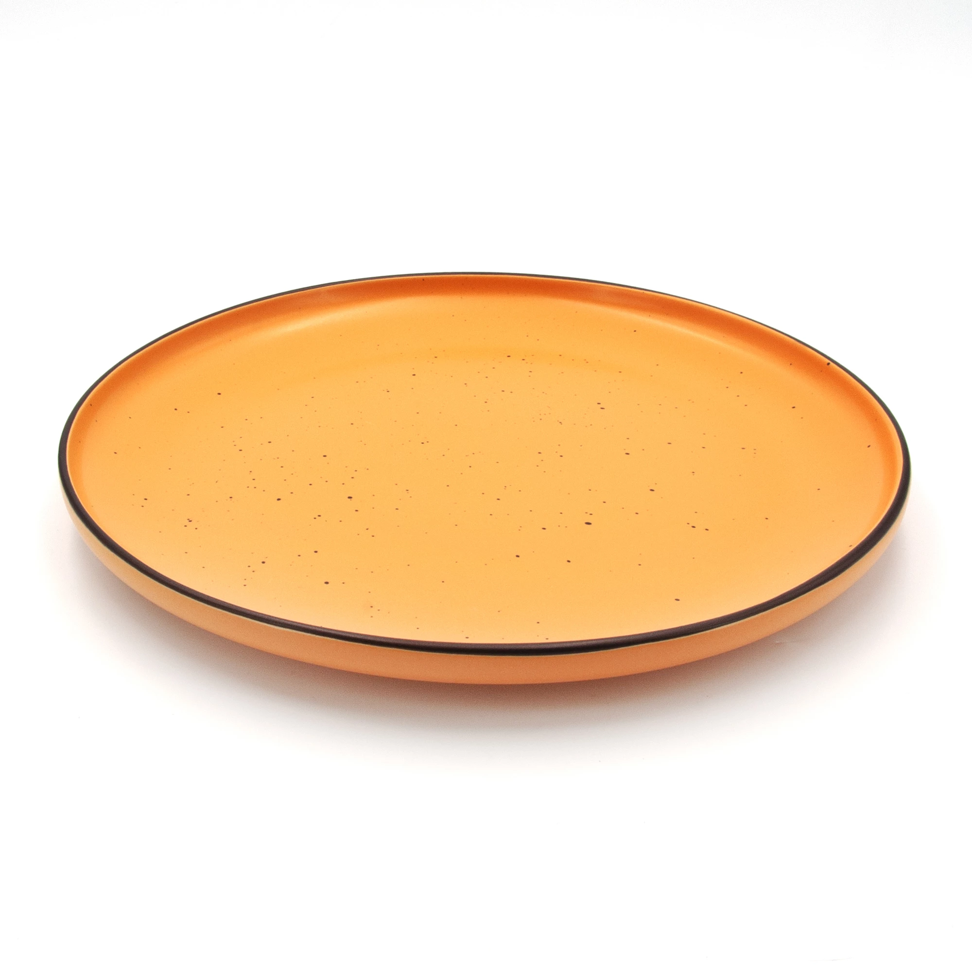 Тарілка обідня керамічна з бортом Milika Topaz Yellow 26,7см (M0480-TRSC2309015-105P-2)