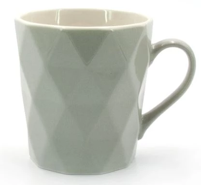 Кухоль порцеляновий 360мл Milika Crystal Grey  (M0520-KLDM8-R54C)