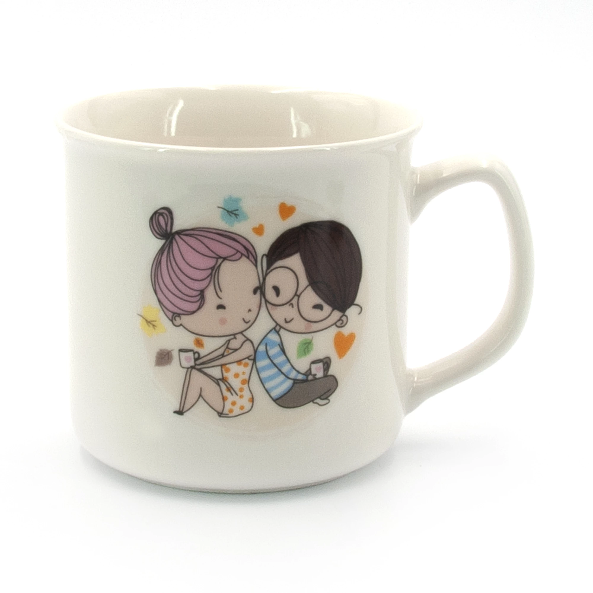 Кухоль порцеляновий Milika Lovely Date 370мл (M0520-KLTC9-R117A)